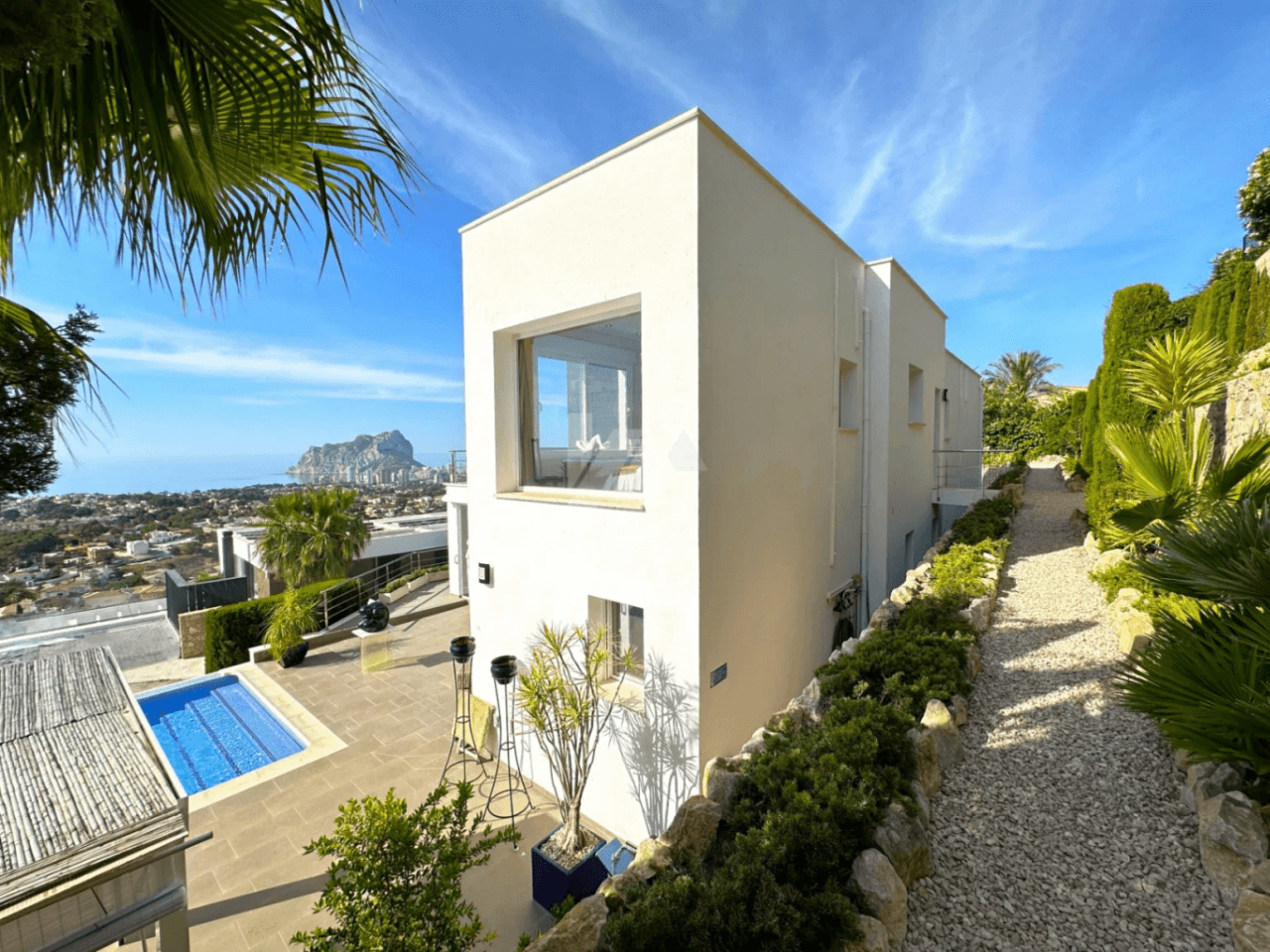 Villa de lujo con vistas panorámicas en Calpe. Costa Blanca.
