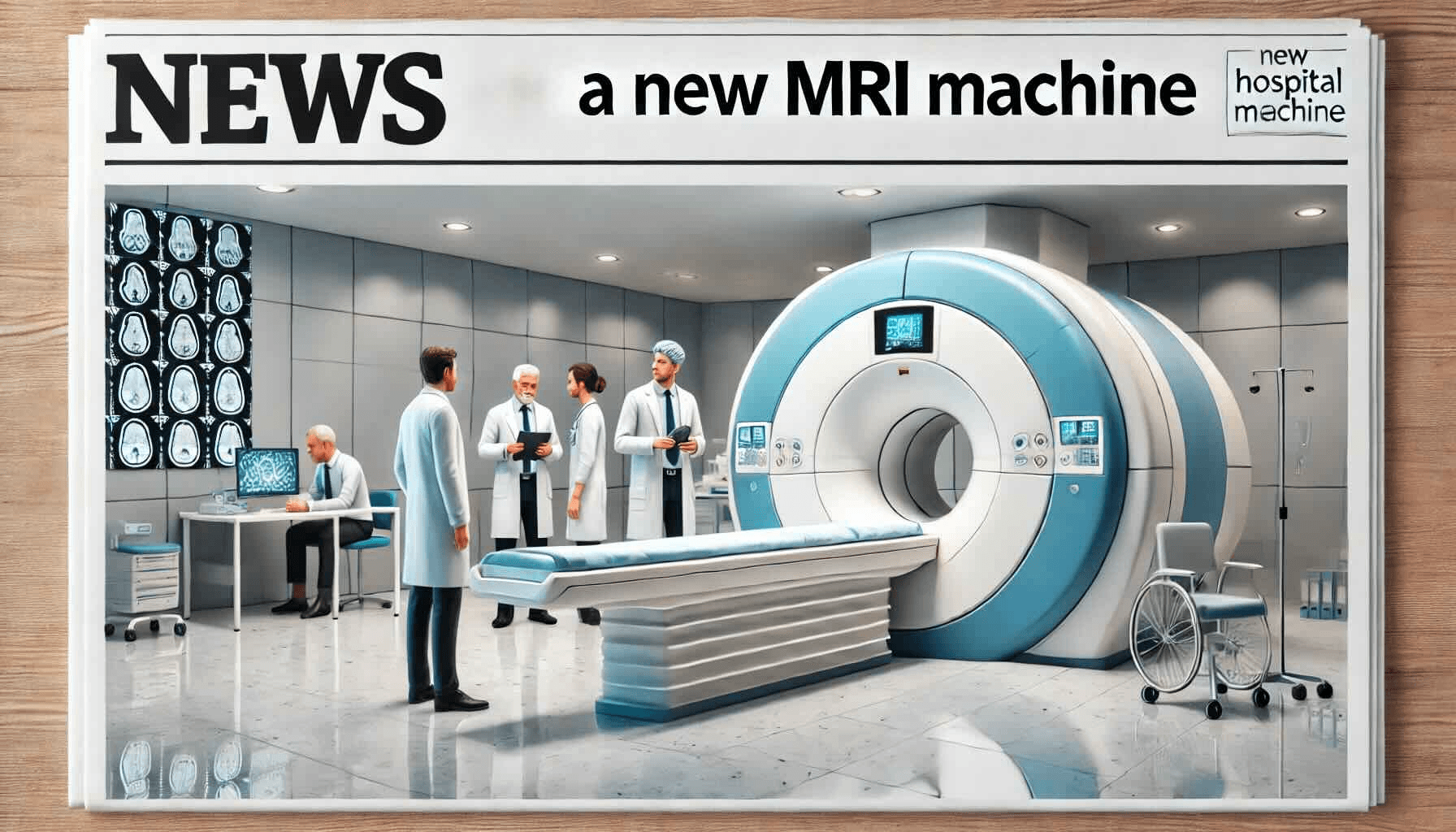New MRI Equipment at General Hospital